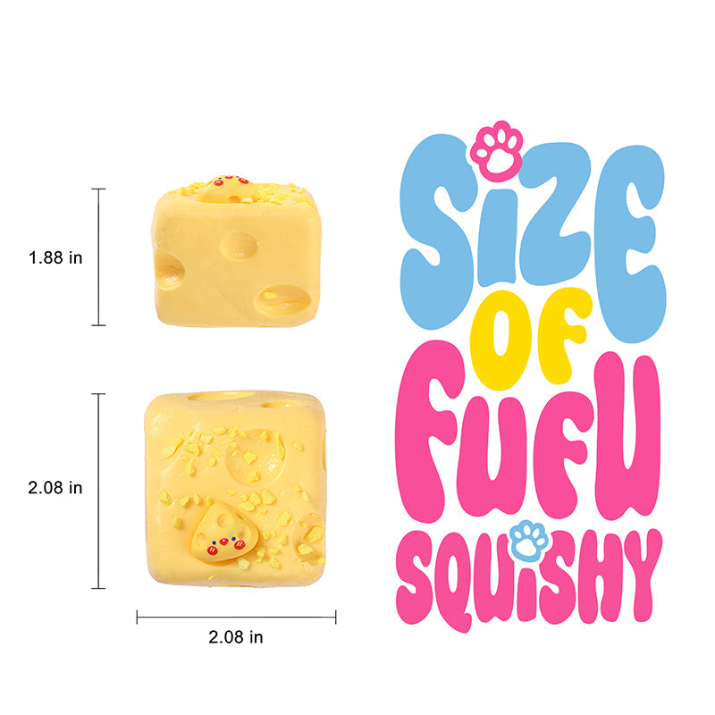 Cheese Block Taba Squishy