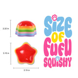 185g Rainbow Star Taba Squishy
