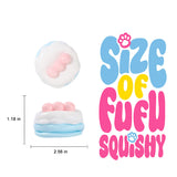 Small Blue Soy Milk Soufflé Taba Squishy