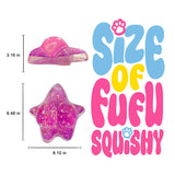 2100g Sparkling Purple Patrick Star Taba Squishy