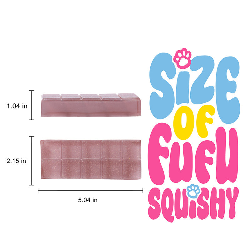 175g Crystal Chocolate Taba Squishy
