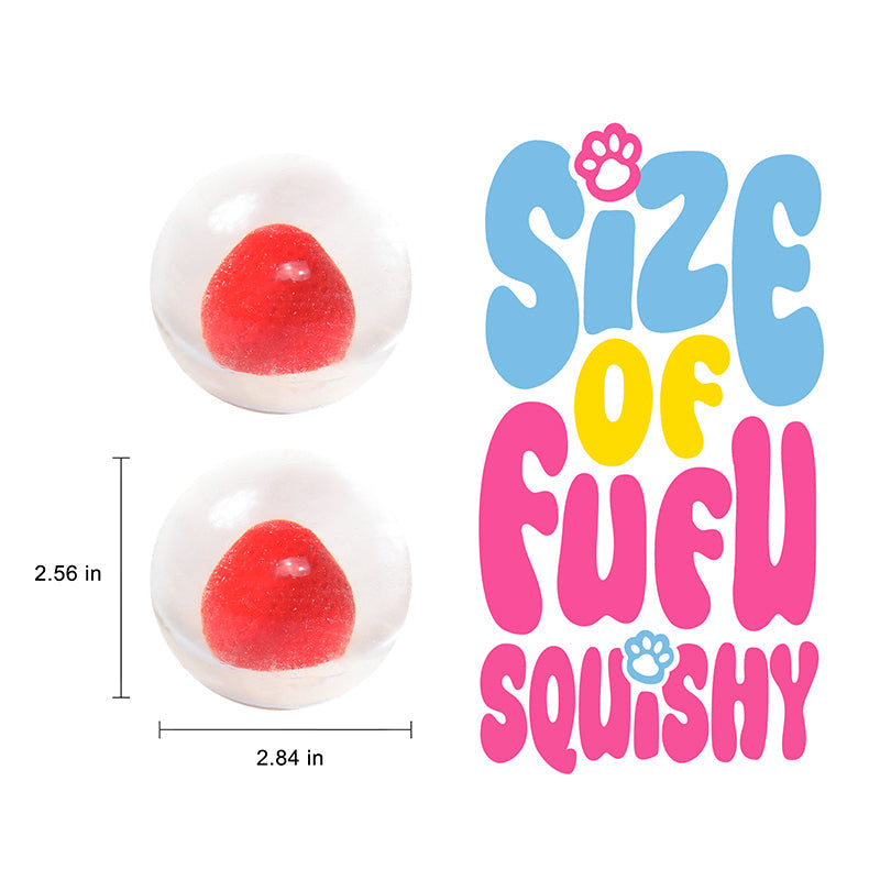 100g Strawberry Crystal Magic Ball Taba Squishy