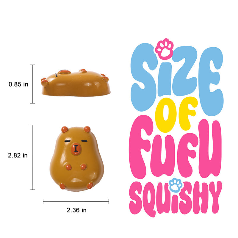 Brown Capybara Taba Squishy