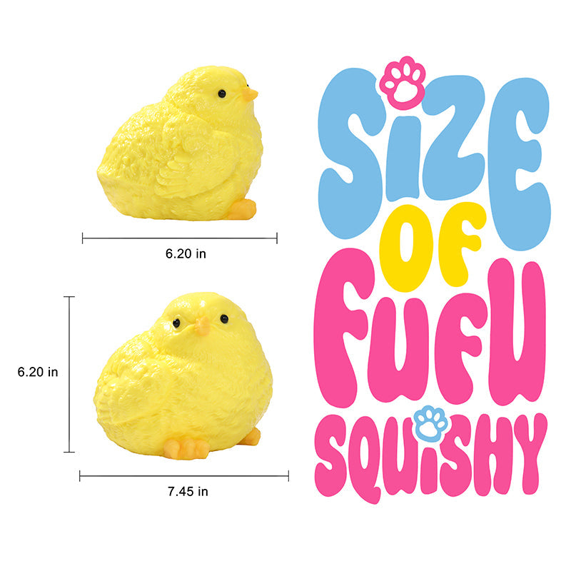 1600g Giant Yellow Chicken Taba Squishy
