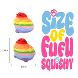 130g Rainbow Chicken Taba Squishy