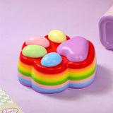 800g Super Large Red Based Multilayer Cat Paw Squishy