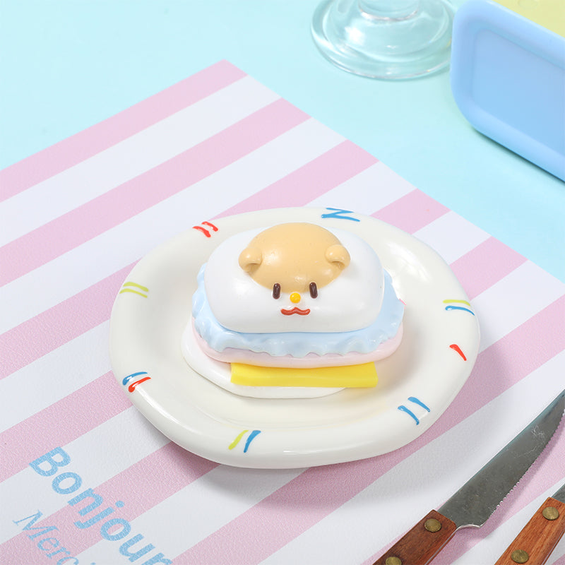 Hamster Burger Taba Squishy