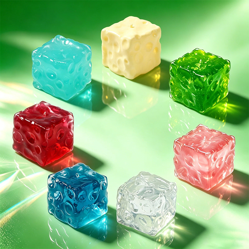 FUFUSQUISHY Jumbo Cheese Squishy Fidget Toy Stress Ball