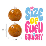 FUFUSQUISHY Sesame Pumpkin Stress Ball