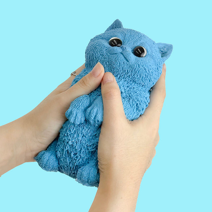 800g Giant Klein Blue Cat Taba Squishy