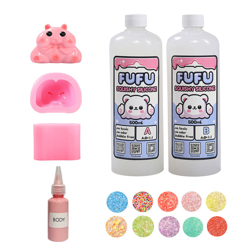 1600g Hamster Squishy Mold