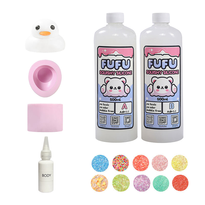 2100g Ruber Duck Squishy Mold