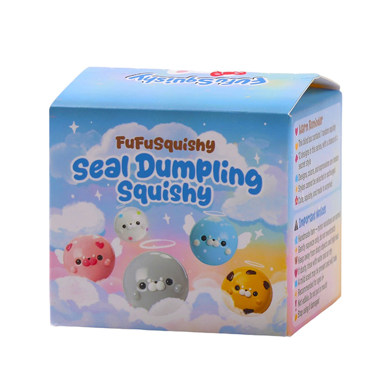 FUFUSQUISHY Seal Dumpling Squishy Blind Box
