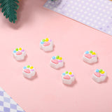 7Pcs Rainbow Pink Tiny Cat's Paw Squishy
