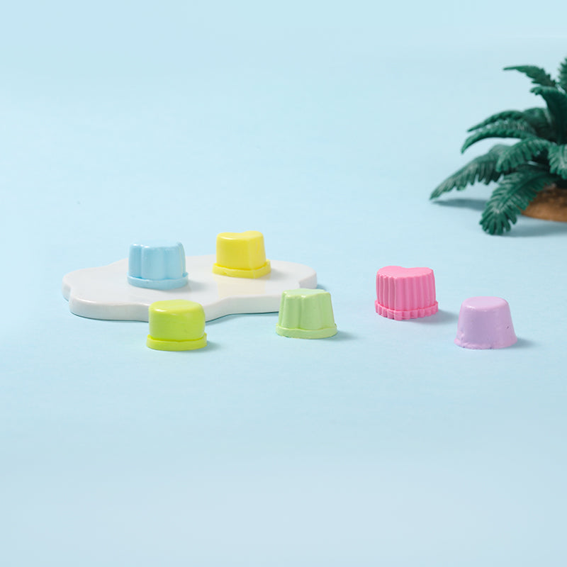 6PC Mini Pudding Taba Squishy