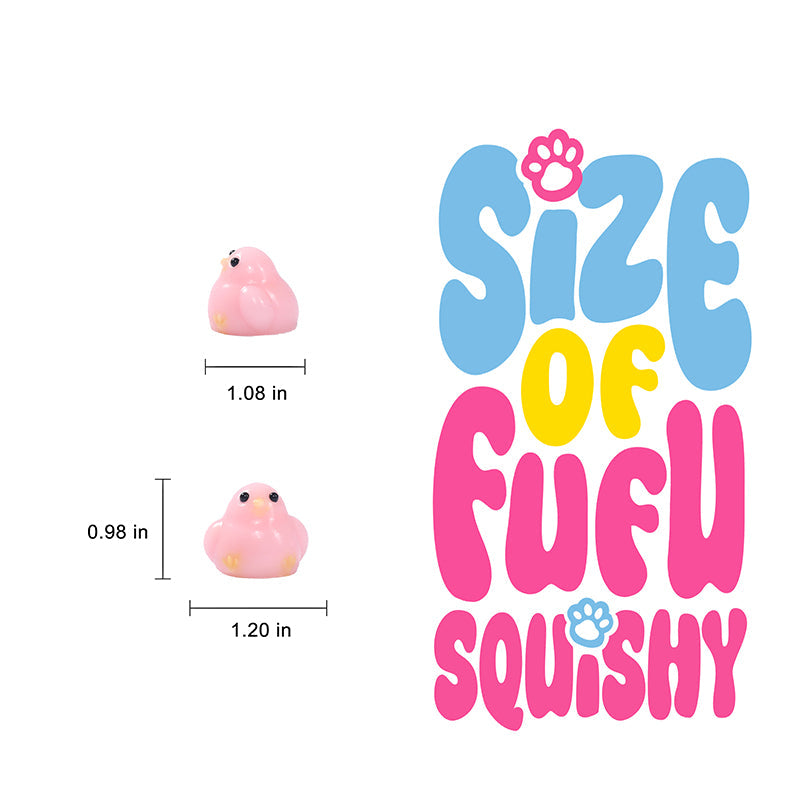 7PC Mini Chicken Taba Squishy