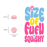 7Pcs Tiny Rainbow Cat's Paw Squishy