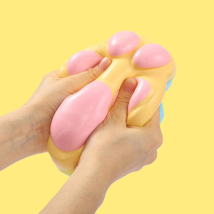 800g Super Large Watermelon Cat Paw Taba Squishy