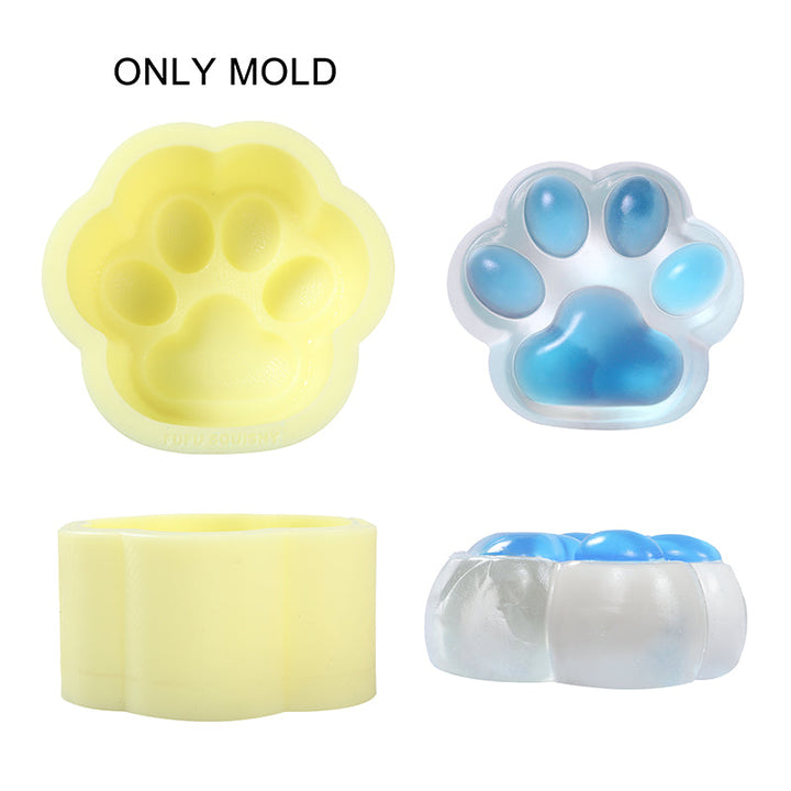 800g Cat Paw Squishy Mold