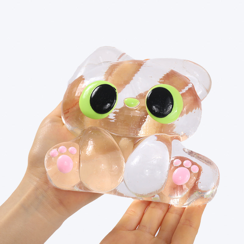 800g Crystal Elf Kitty Taba Squishy