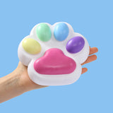 800g Super Large Rainbow Cat 2.0 Paw Taba Squishy