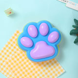 800g Super Large Rainbow Gradient Layered Cat Paw Squishy