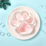 800g Super Transparent Pink Cat Paw Taba Squishy