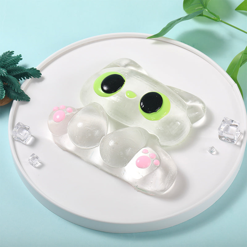 800g Crystal Elf Kitty Taba Squishy