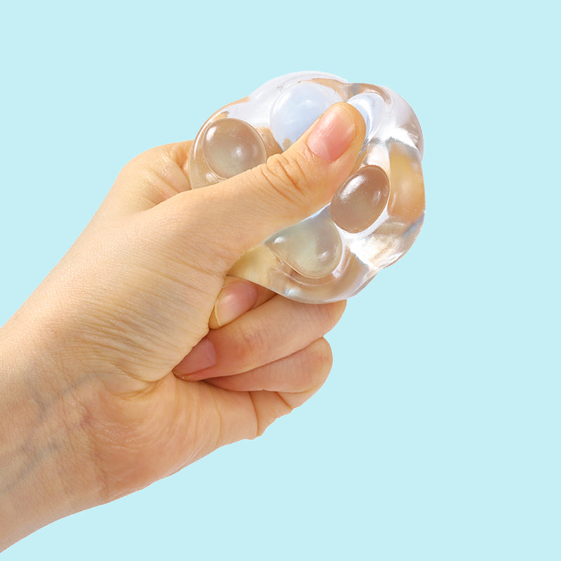 Transparent Blue Cat Paw Taba Squishy