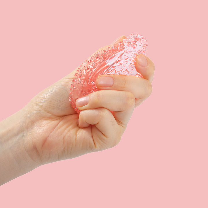 80g Crystal Pink Cookie Taba Squishy