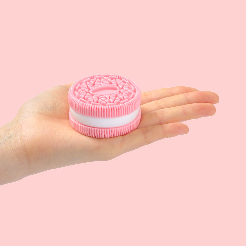 80g Pink Cookie Taba Squishy