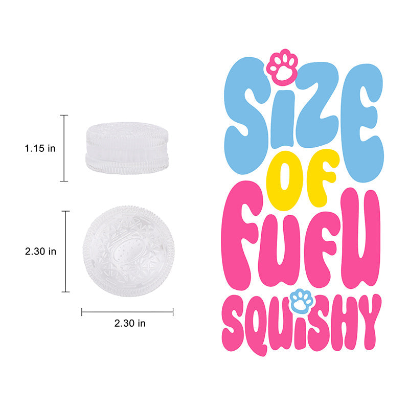 80g Crystal Cookie Taba Squishy