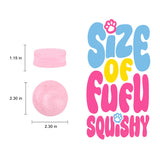 80g Crystal Pink Cookie Taba Squishy