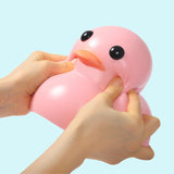 2100g Giant Rubber Pink Duck Taba Squishy