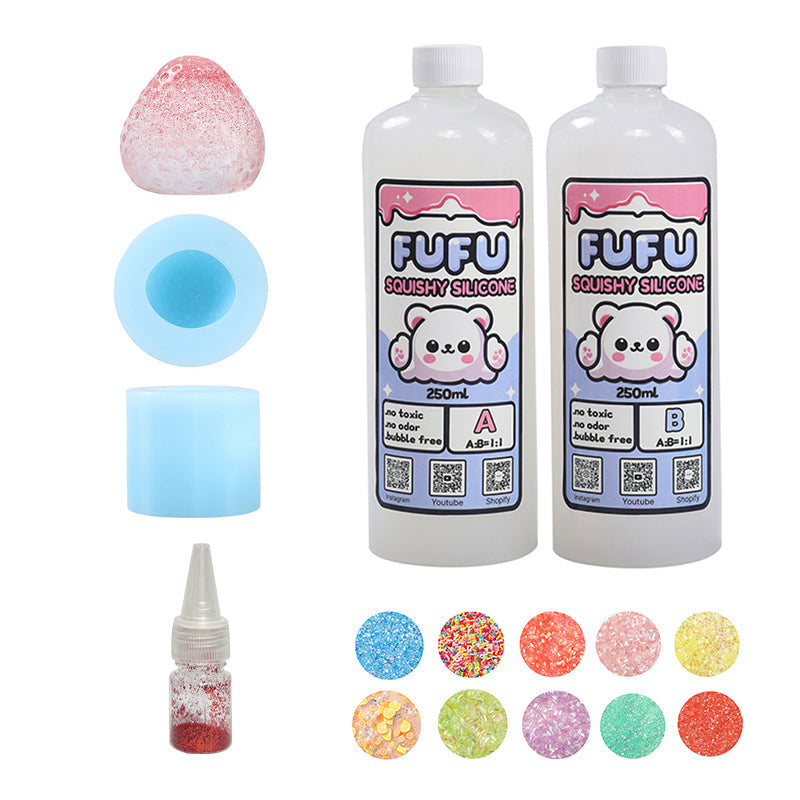 180g Strawberry Squishy Mold
