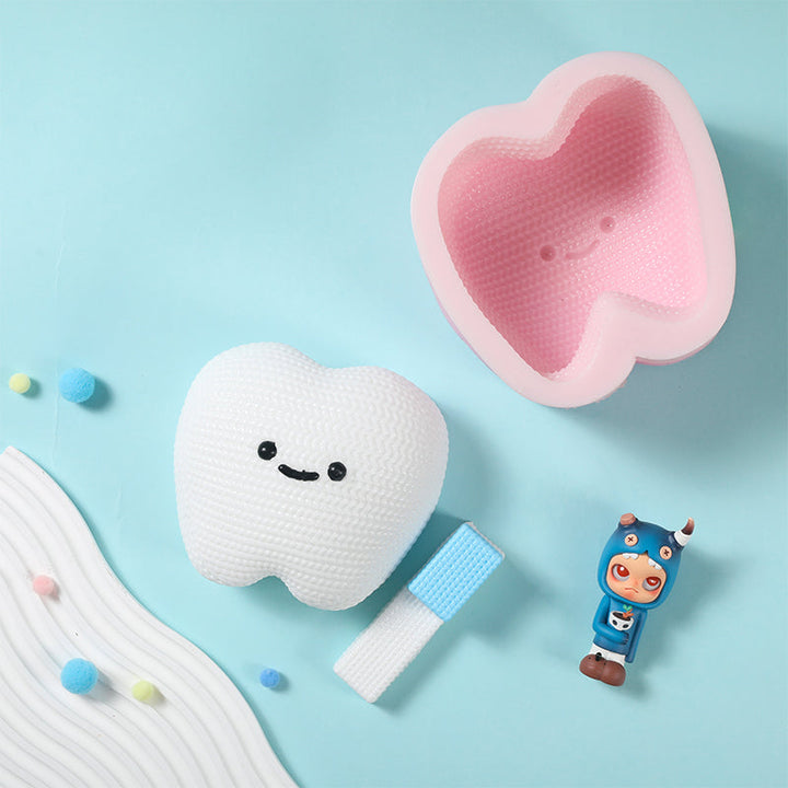 800g Tooth Squishy Mold