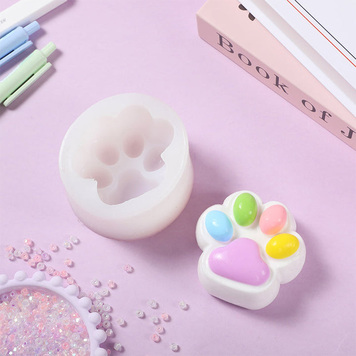 80g Cat Paw Squishy Mold