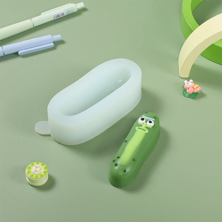 70g Cucumber Man Squishy Mold