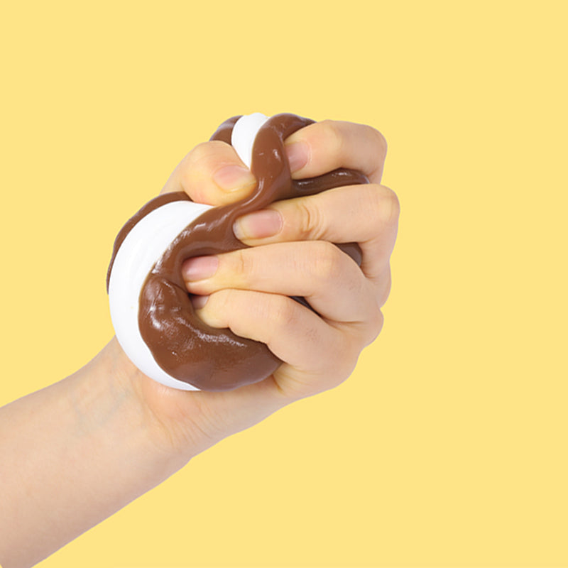 Chocolate Sandwich Cookie Taba Squishy