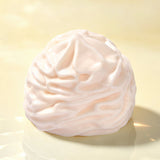 FUFUSQUISHY White Cream Roll Squishy Fidget Toy Stress Ball