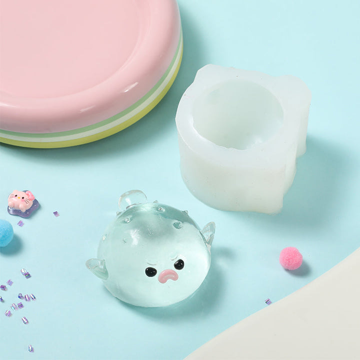 80g Pufferfish Squishy Mold
