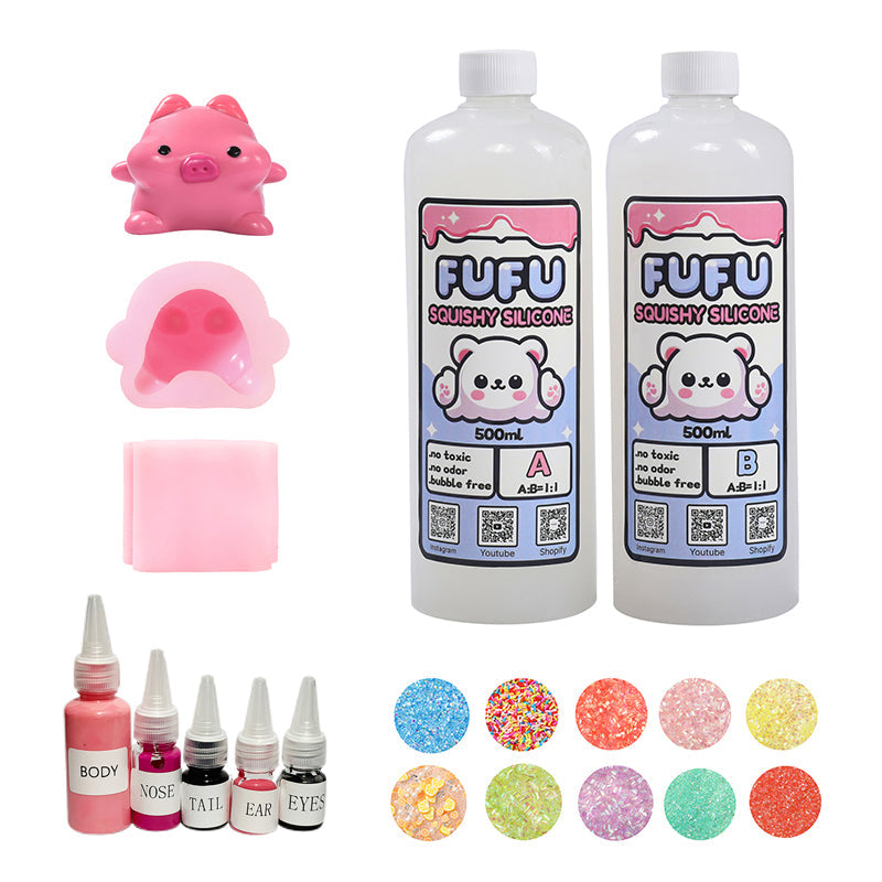 2100g Pig Squishy Mold