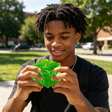 FUFUSQUISHY Jumbo Cheese Squishy Fidget Toy Stress Ball