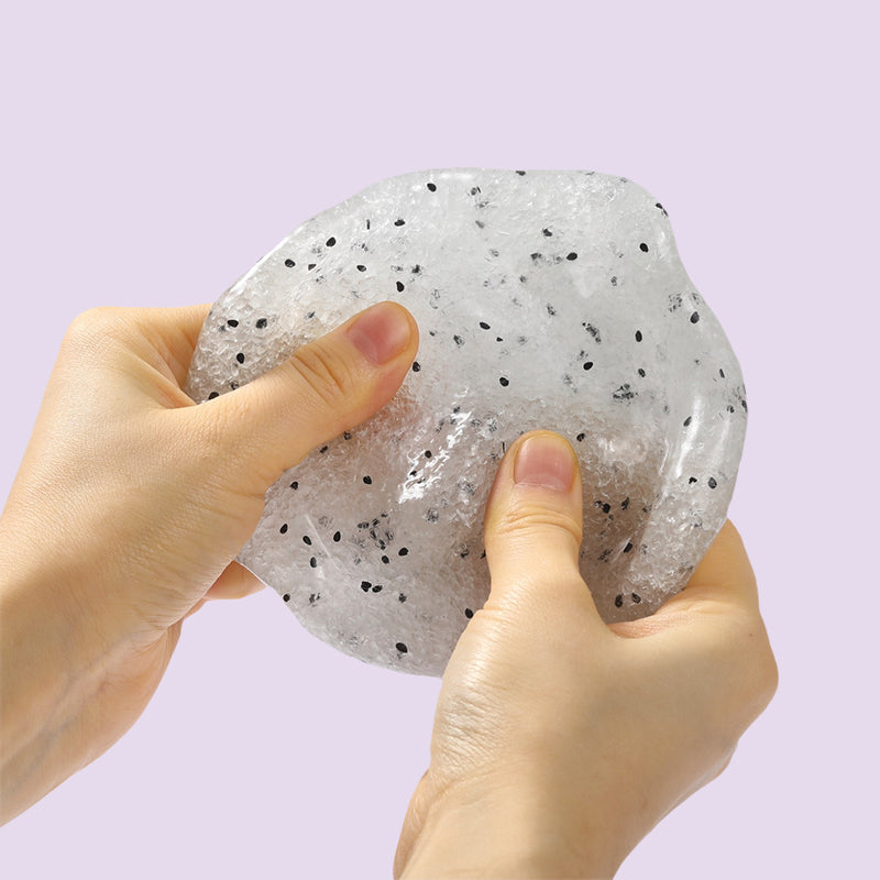 FUFUSQUISHY Gray Sesame Stress Ball
