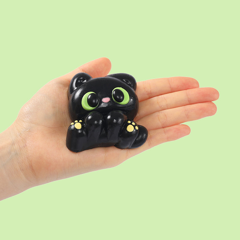 77g Black Elf Kitty Taba Squishy