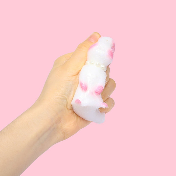 Cute Pink Bunny Taba Squishy