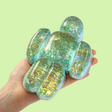 800g Crystal Sparkling Yellow Green Robolx Noob Squishy