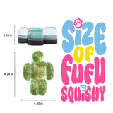 800g Crystal Sparkling Yellow Green Robolx Noob Squishy
