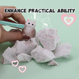 FUFUSQUISHY White Ball Squishy Dig Kit