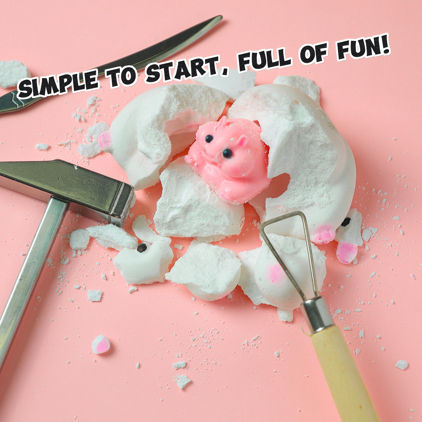 FUFUSQUISHY Hamster Squishy Dig Kit
